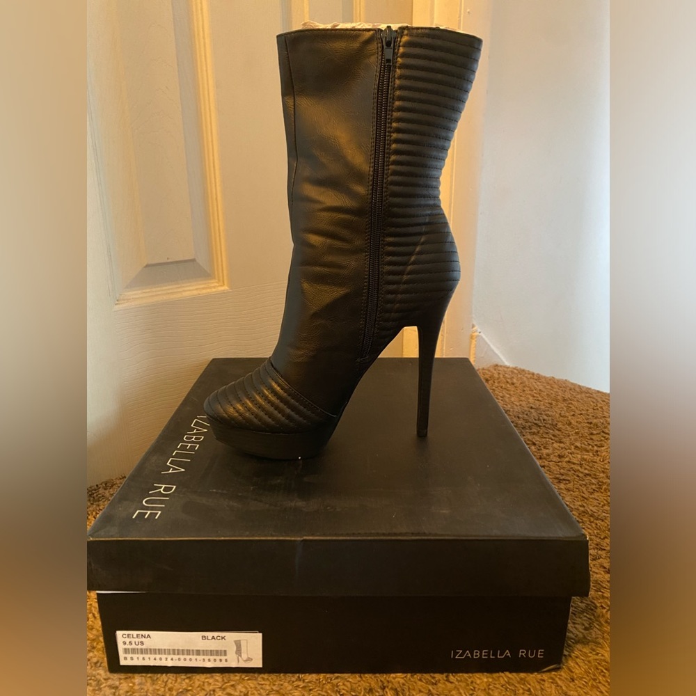Black boots